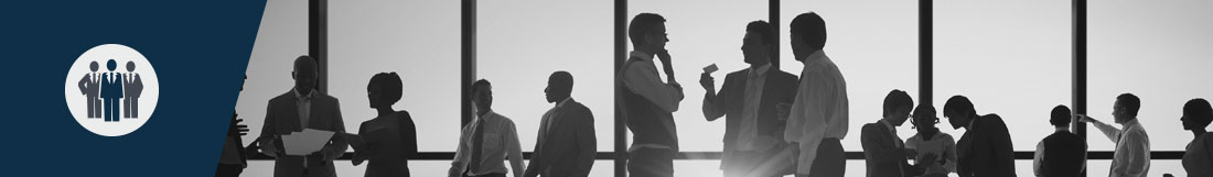 Gruppo di professionisti in un ambiente aziendale